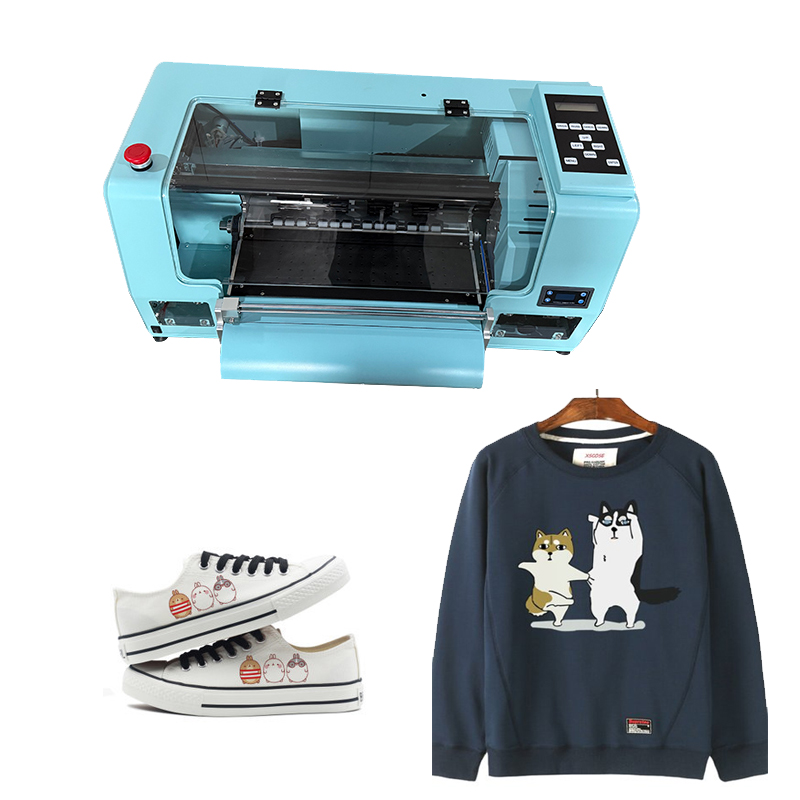 Commercial Printing Machine For Clothes - รูปแบบขนาดใหญ่ที่ถูกที่สุดเสื้อผ้าการพิมพ์เครื่องเพลิดเพลินไปกับการพิมพ์ DIY Xp600/I1600 Double Printheads DTF