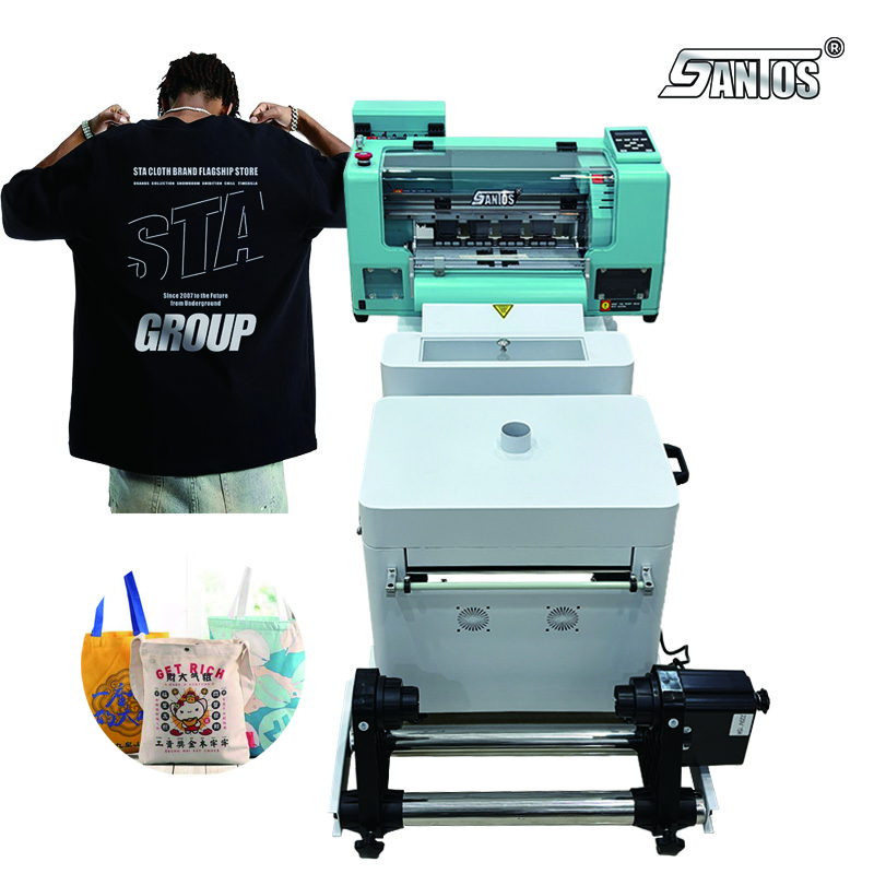 Commercial Printing Machine For Clothes - เครื่องพิมพ์ A3 DTF เครื่องพิมพ์ดิจิทัลสำหรับเสื้อยืด หัวพิมพ์คู่ XP600