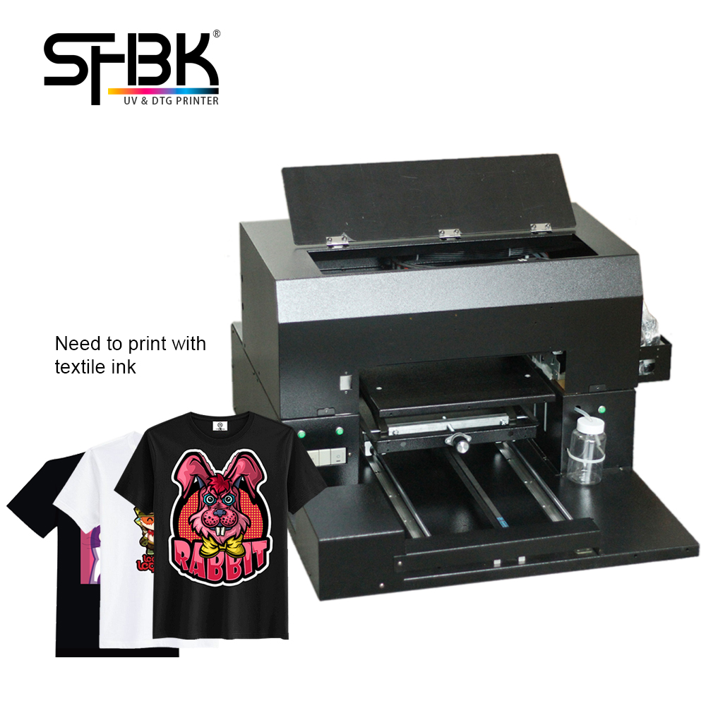 Commercial Printing Machine For Clothes - A3 UV เครื่องพิมพ์ DTF DTG เสื้อยืดพิมพ์ผ้าฝ้ายผ้าลินินผ้าใบเสื้อผ้าผู้ใหญ่และเด็กรูปแบบสักฟรีหมึกแห้งเร็ว