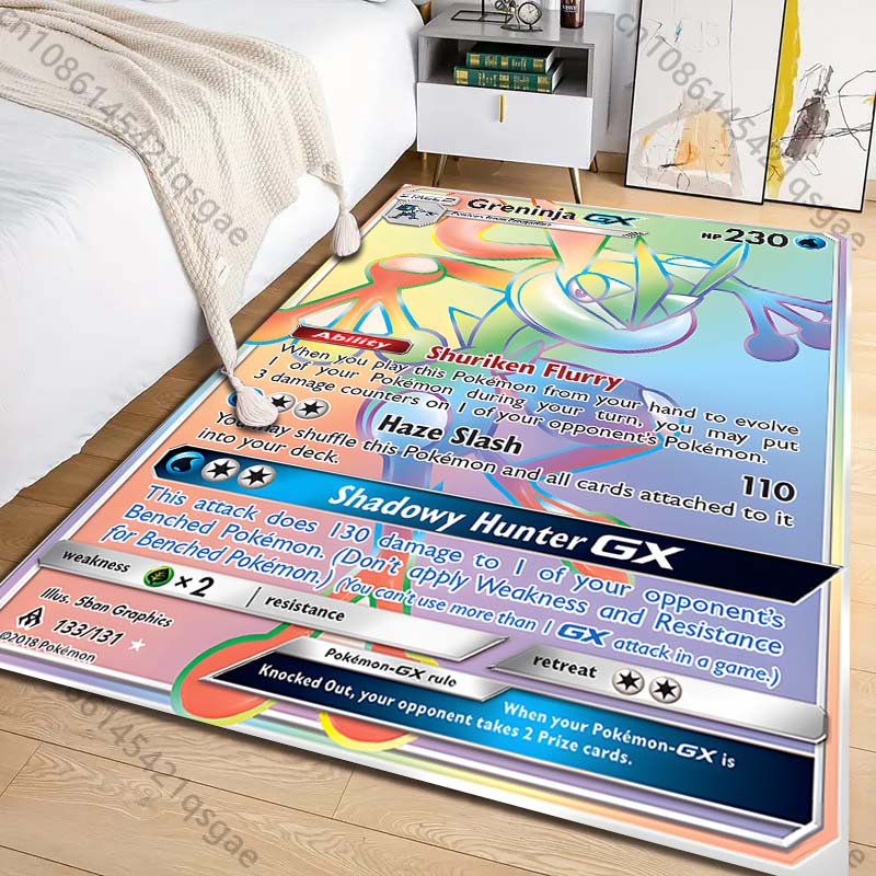 พรมพิมพ์ลายการ์ดโปเกมอน Grenin - Commercial Printing & Packaging Pvt Ltd บทวิจารณ์และราคา