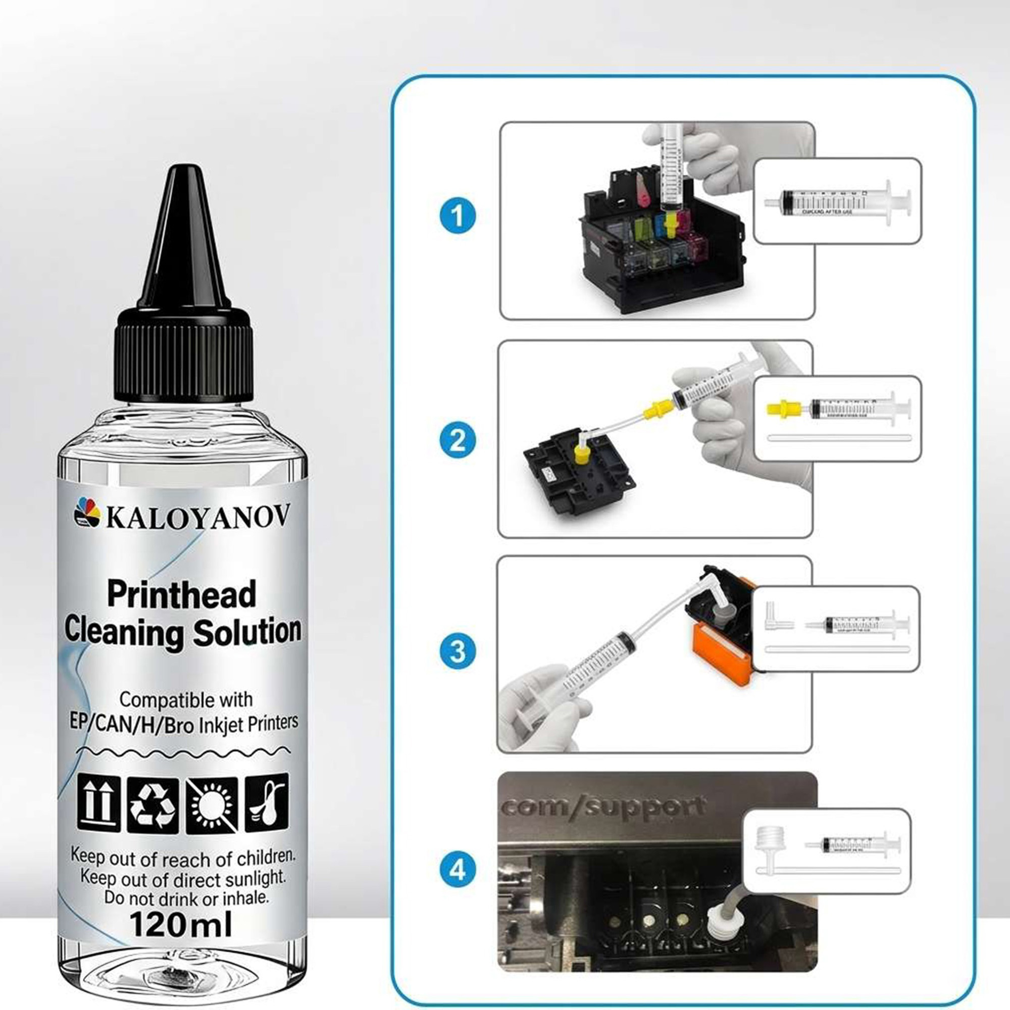 ชุดทำความสะอาดหัวพิมพ์ระดับมือ - Print Head Cleaning Kit บทวิจารณ์และราคา