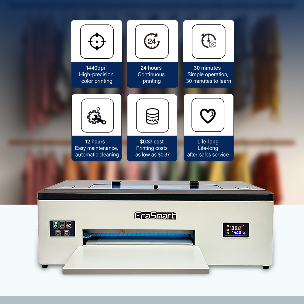 Erasmart ชุดเครื่องพิมพ์อิงค์เ - Commercial Printing Machine For Clothes บทวิจารณ์และราคา